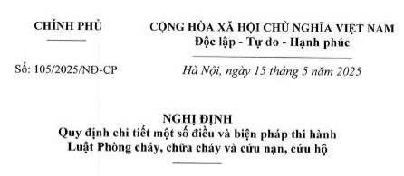 Nghị định 105/2025/NĐ-CP