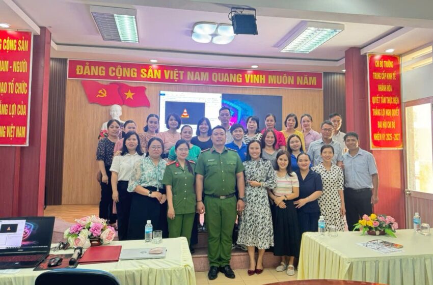  Trường Trung cấp Kinh tế Khánh Hòa tổ chức tuyên truyền, giáo dục pháp luật hưởng ứng Tháng hành động phòng, chống ma túy năm 2026